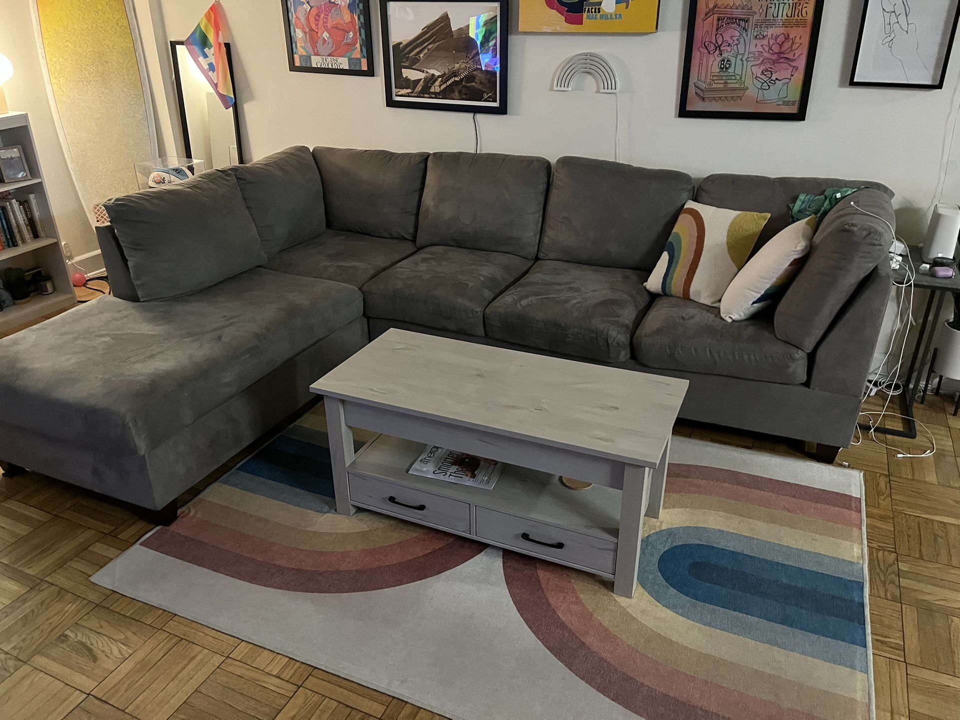Lift Up Coffee Table 