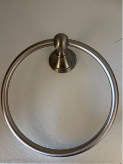 Moen Towel Ring, 24 bar & hook