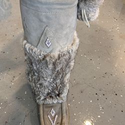 Snow Boots With Real Fur