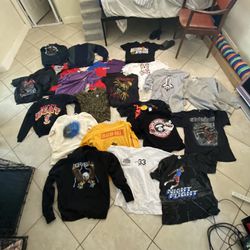 All Sorts Of Tees And Hoodies Vintage And Designer And New Stock