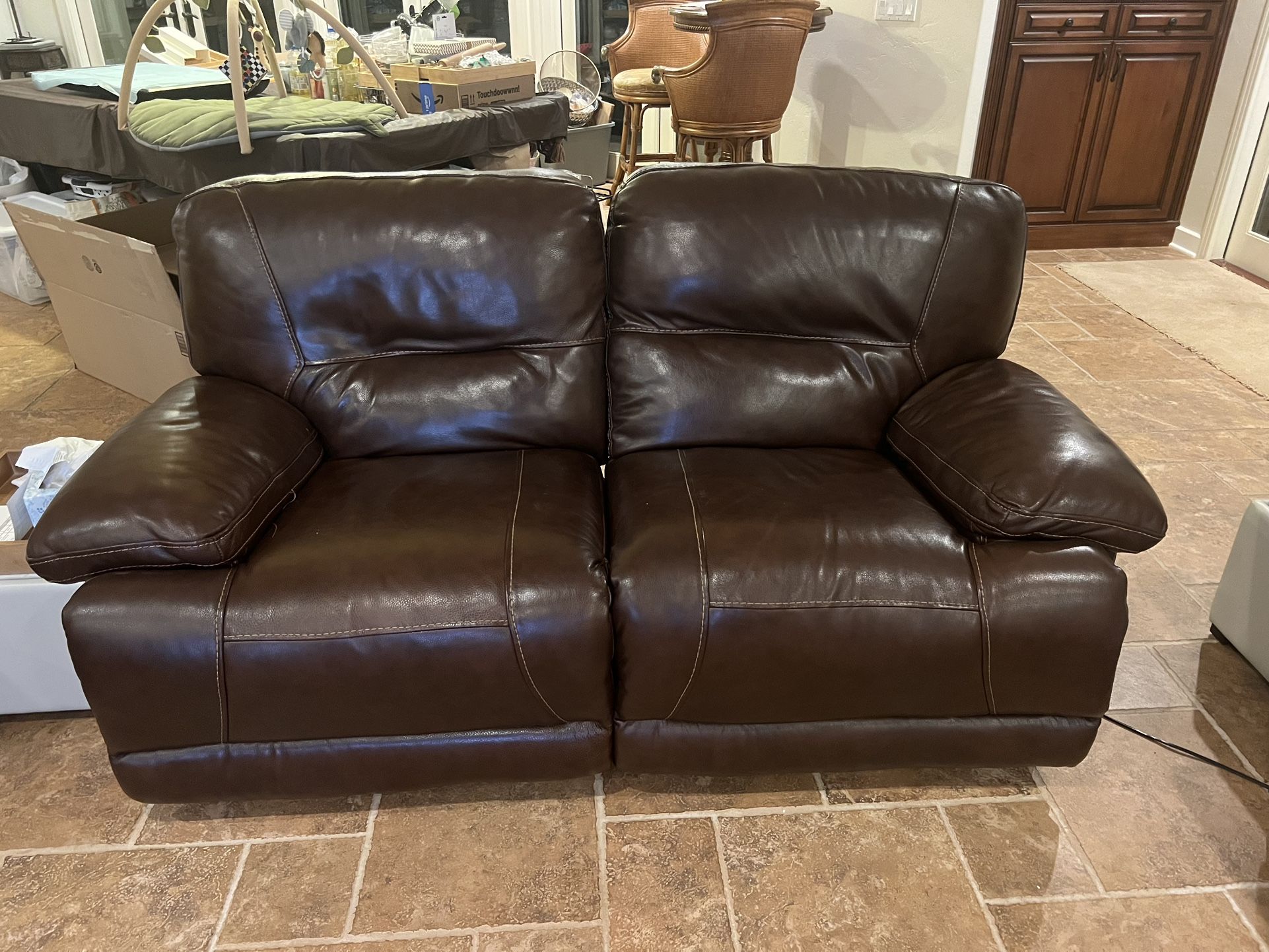 Leather Electric Recliner
