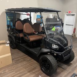 NEW GLYDE Limo Golf Cart