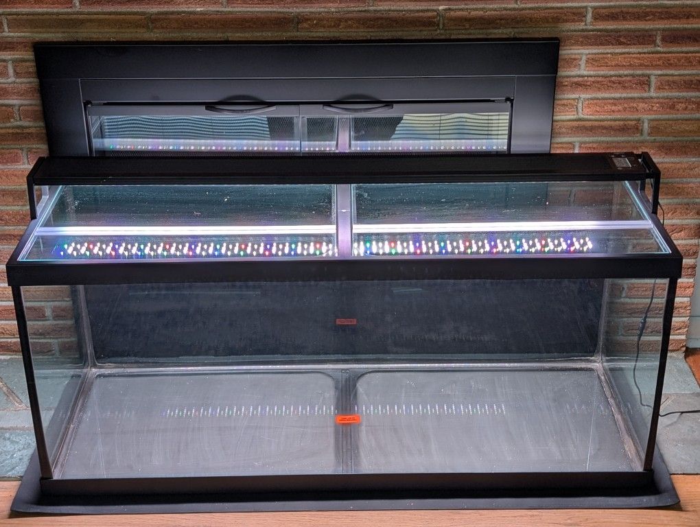 SEAOURA 24/7 LED Aquarium Light for 48-54 Inch Fish Tank