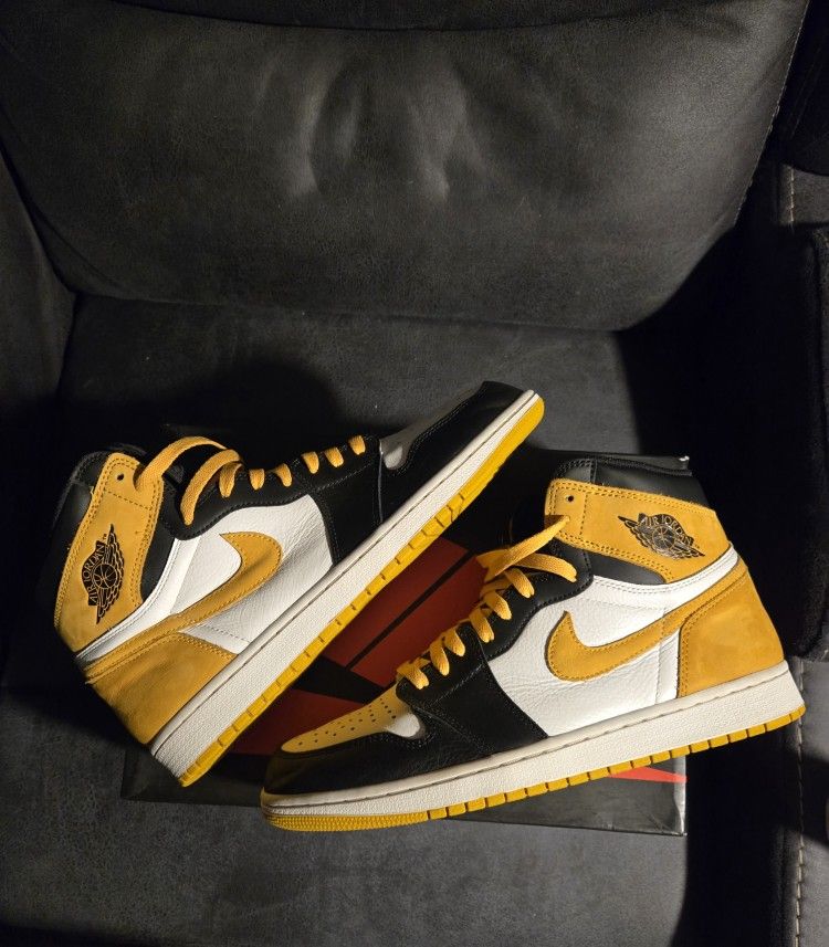 Yellow Ochre Jordan 1 Sz 11