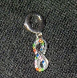 Sparkling Infinity dangling charm-Pangama