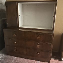 Vintage Display and Storage Cabinets 