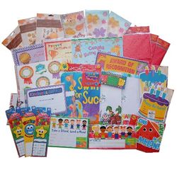 Over 100 Items Elementary, Preschool, Head Start, Learning Center, Daycare Supplies Bundle!