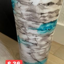 New - Glass flowers vase