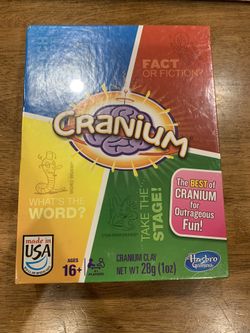 Cranium The Board Game 1998 Sealed Best For Outrageous Fun Hasbro