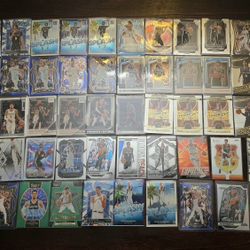 Victor Wembanyama and Stephon Castle 50 Plus Card Lot Rookies and 2nd Years 