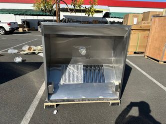 4 ft NSF Restaurant Hood And Exhaust Fan 08 HBS