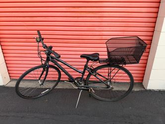 Marin Hybrid Commuter Bike with Rear Basket