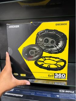 Kicker 3 way speakers