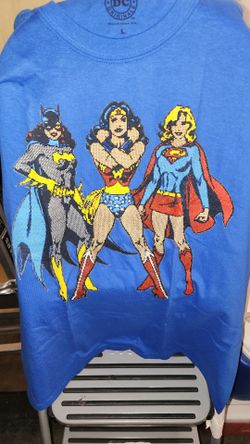 DC Originals Superheroines Graphic T-Shirt Size L
