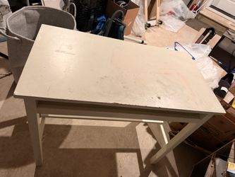 Free White Desk 