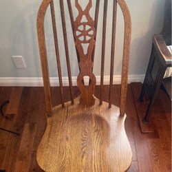 Antique Oak Chair