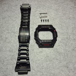 Titanium Mod Kit Bezel & Bracelet for GWM5610 Casio G-SHOCK