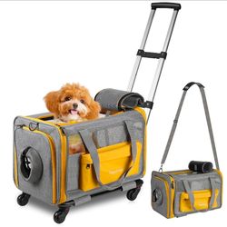 Pawinner Pet Carrier with Wheels