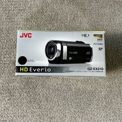 JVC HD Everio Camcorder GZEX210- New In Box