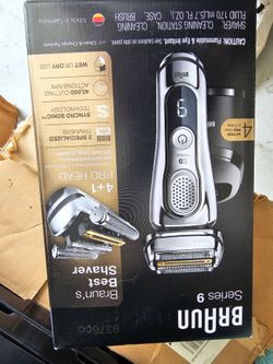 Braun series 9 shaver