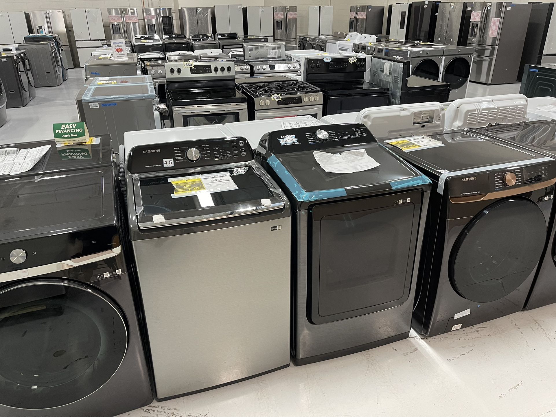 New Stainless Steel Fridge Side By Side Water Ice 1 Year Warranty