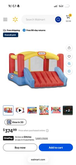 Little Tykes Jumper w/slide