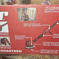 Bauer 5 Amp 9" Drywall Sander – Brand New in Box 