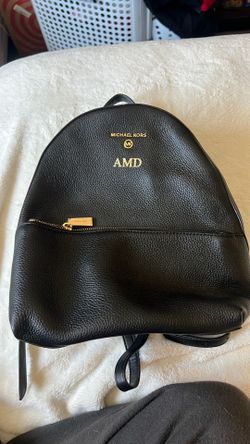 Black Michael Kors Backpack