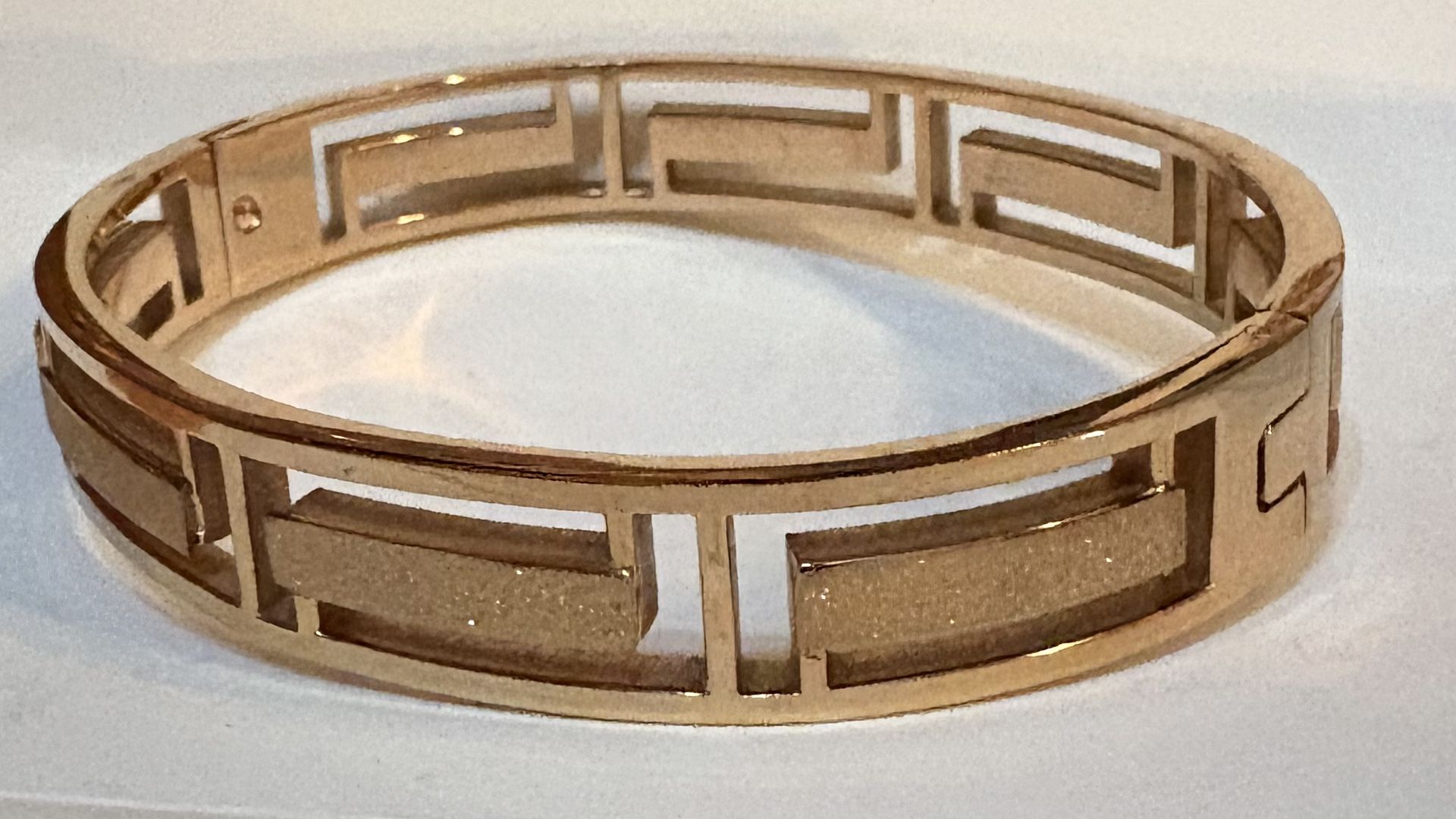 Stainless Steel Gold Tone Bracelet