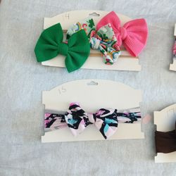 Girl Hair Bow Sets