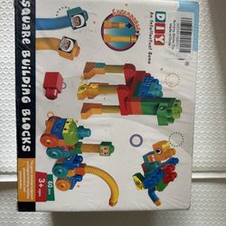 Square Building Blocks , An Intellectual Game, 60 pcs , 3+ Ages, New And Sealed