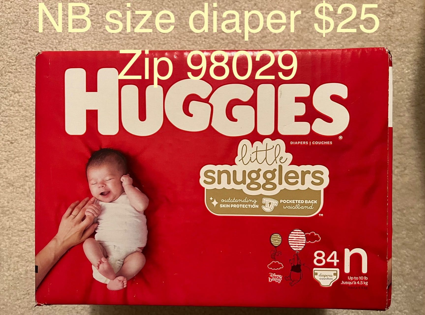 Brand New NB Size Diapers 