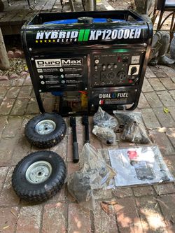FOR SALE: DuroMax XP12000EH Dual Fuel Portable Generator – Next-Generation Power You Can Trust
