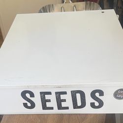 metal storage for seeds