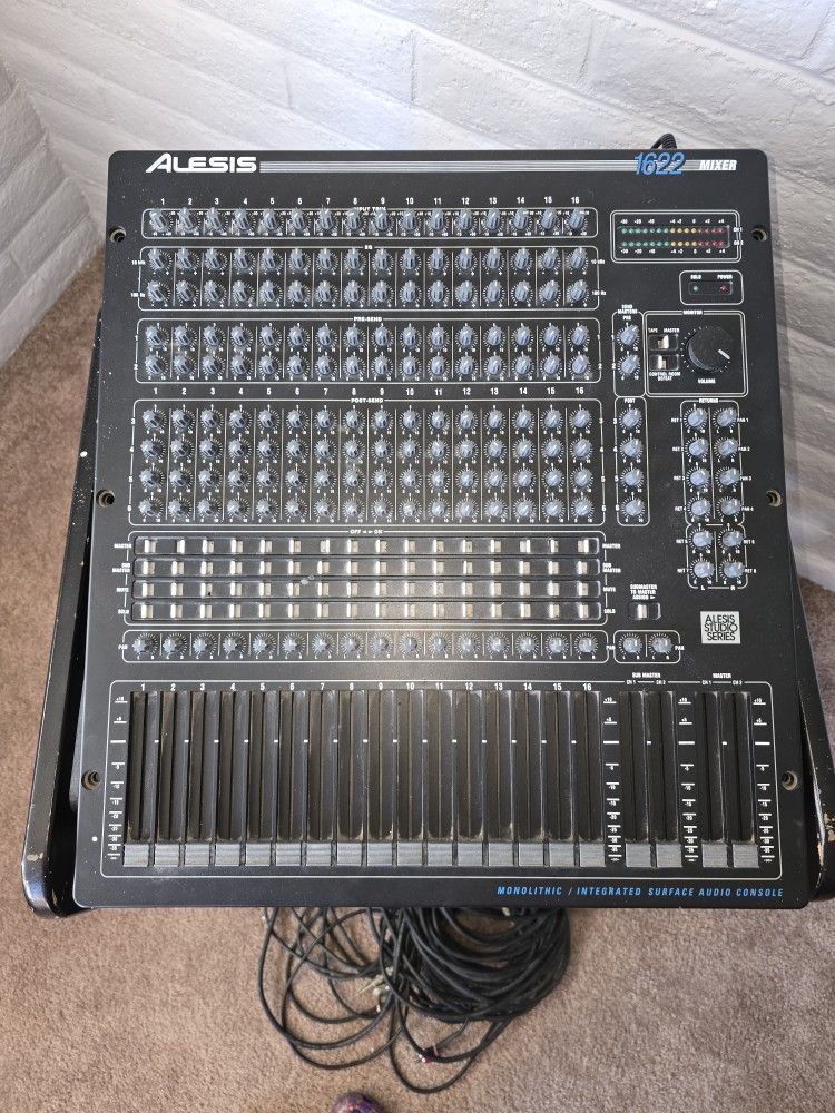 PA System: Mixer, Amp, Speakers
