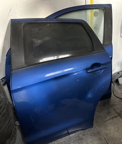 2017 17 Mitsubishi Outlander Sport Left Rear Driver Side Door