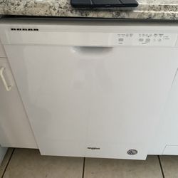 Whirlpool Dishwasher White