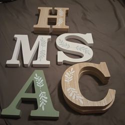 Wood Letters