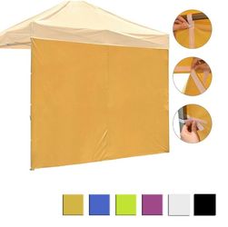 Canopy Tent Wall Sidewall for Canopy 10x7ft 1pc (Color Options) - Sun Protection
