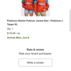 Pokemon Starter Jacket Presale 