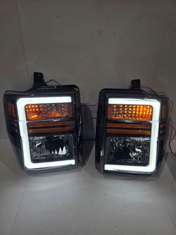 Ford F250 Super Duty 2008-2010 Headlights