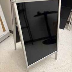 Aluminum Frame Double Sided Sign Board for Stores