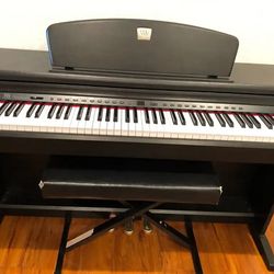 Williams Overture Electric Upright Piano with stool