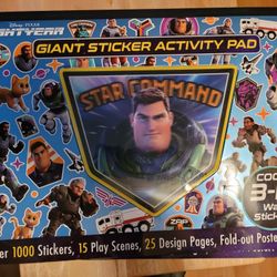 Lightyear Disney Pixar Giant Sticker Activity Pad