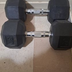 Dumbells ,weights, 30lbs Set Of 2