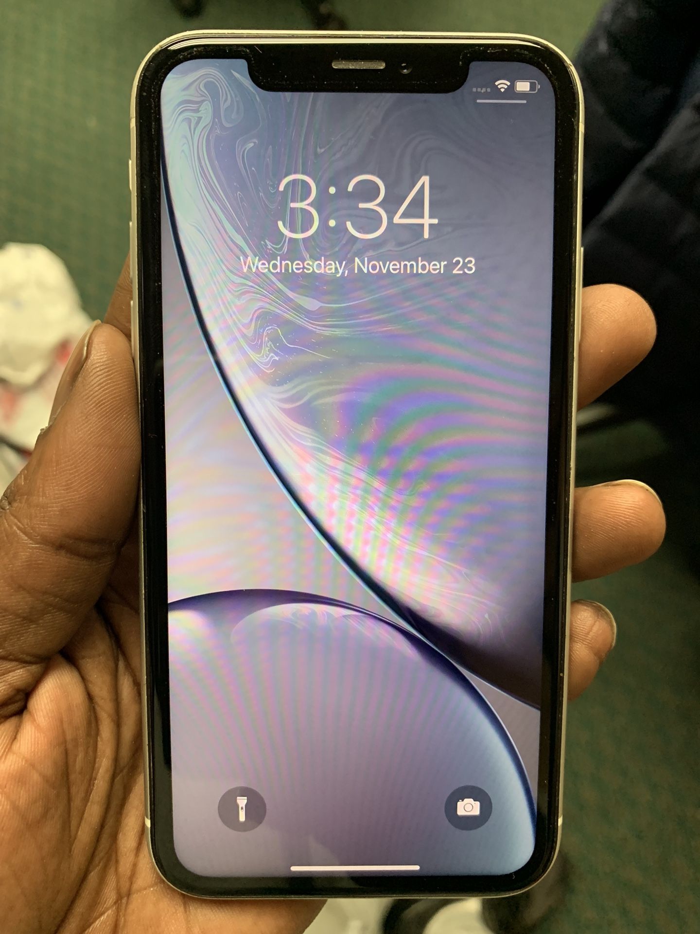 CELLPHONE, ELECTRONICS APPLE IPHONE XR 64GB UNLOCKED W/CASE NO CHARGER GREAT CONDITION 🖤👑
