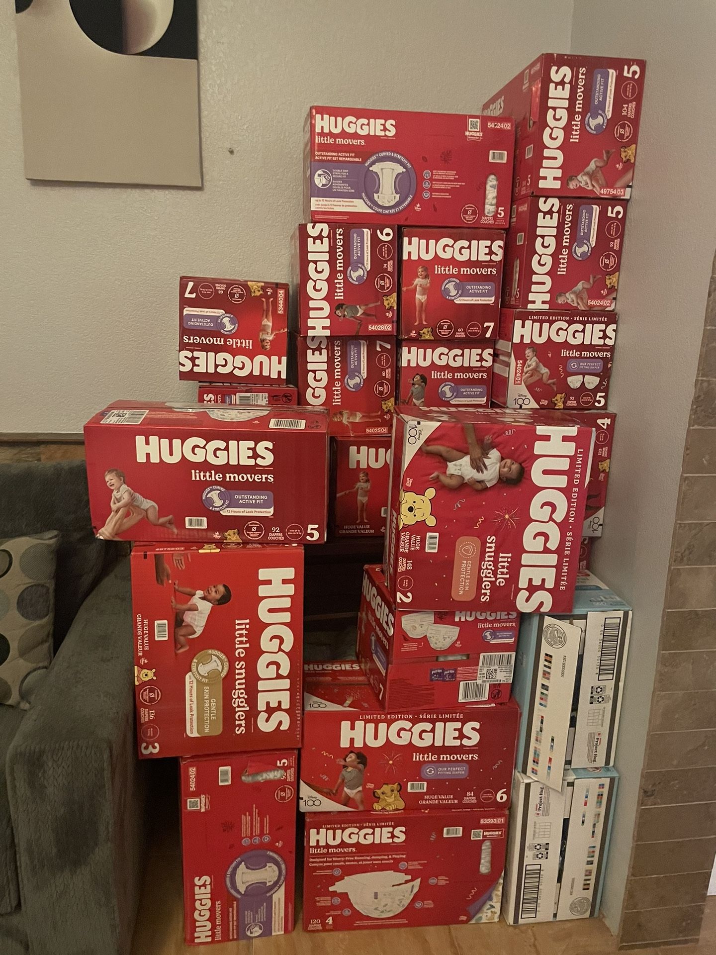 huggie diapers for sale!