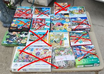 Assorted Complete Jigsaw Puzzles