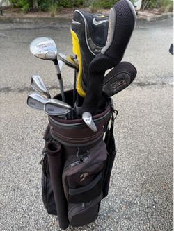 Golf Clubs & Bag