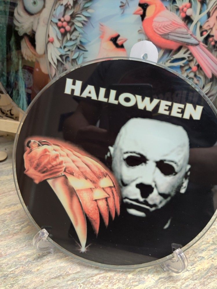 Michael Myers Halloween Clear Cutting Board